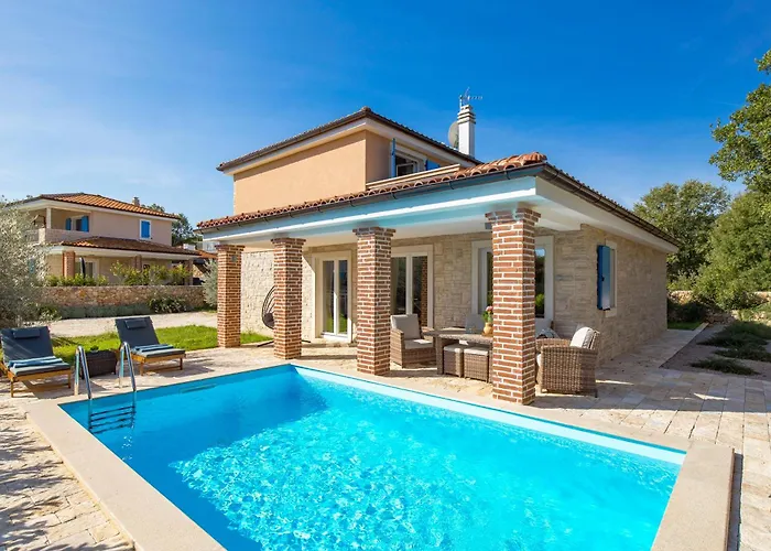 Romantic With Pool, Surrounded By Nature - Id 2507 - By Traveler Tourist Agency Krk *