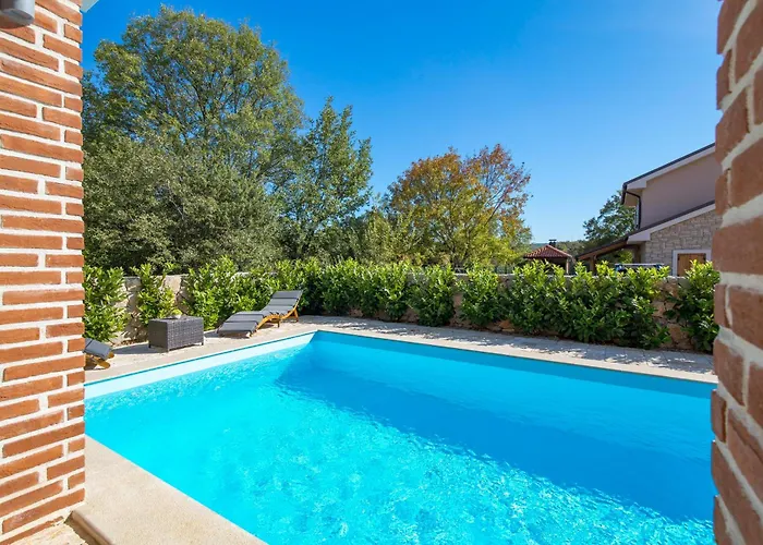 Romantic With Pool, Surrounded By Nature - Id 2507 - By Traveler Tourist Agency Krk Σπίτι διακοπών *